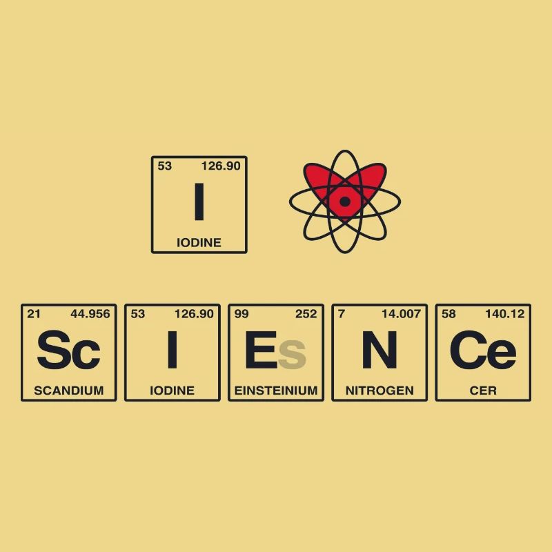 I LOVE SCIENCE - Système de perdiode d’éléments