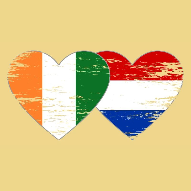 Drapeau de la Côte d’Ivoire Pays-Bas utilisé