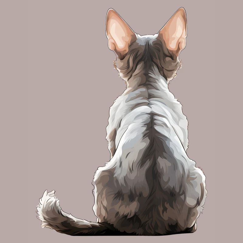 Chat Devon Rex