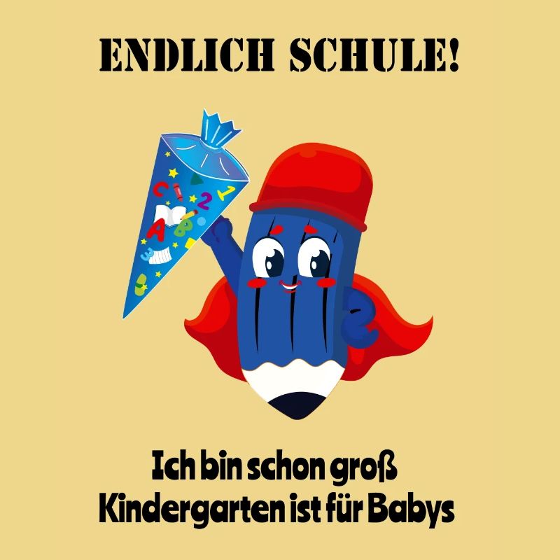 Erstklässler, Schulanfänger - Endlich Schule