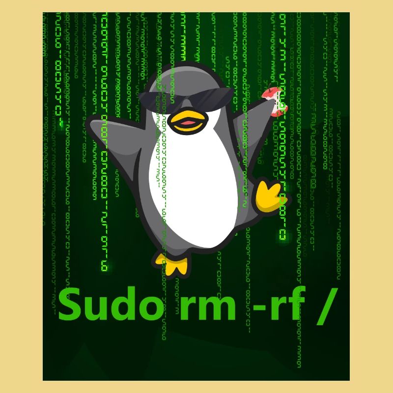 Pingouin Linux Sudo