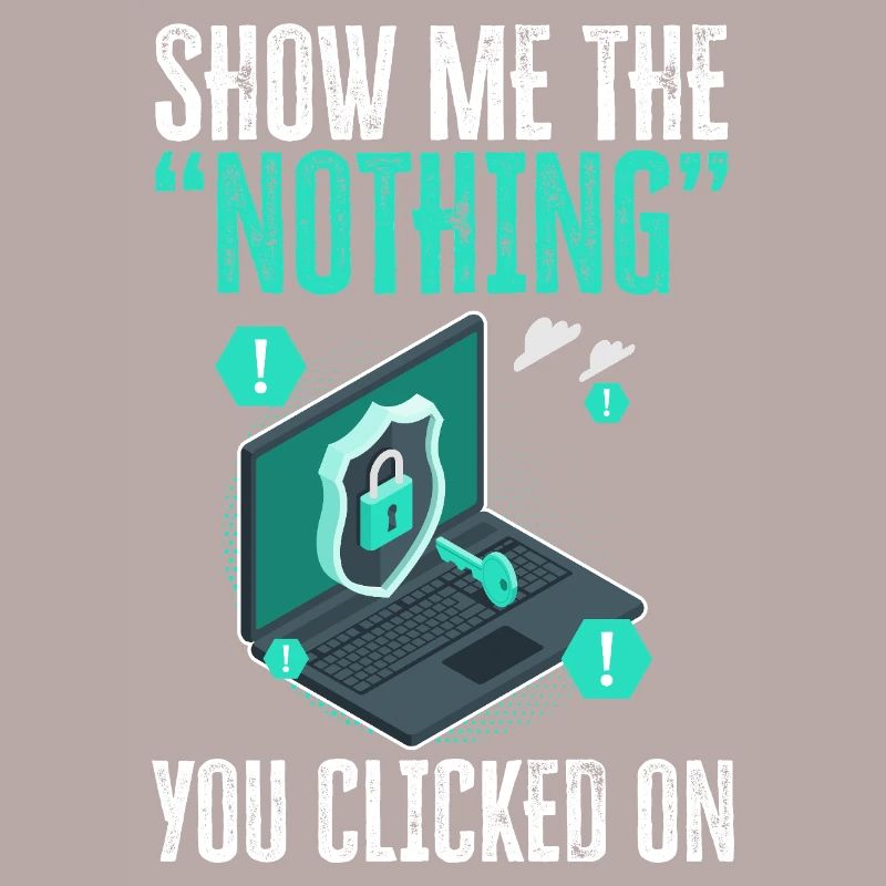 Funny Cybersecurity IT Support IT Security Network