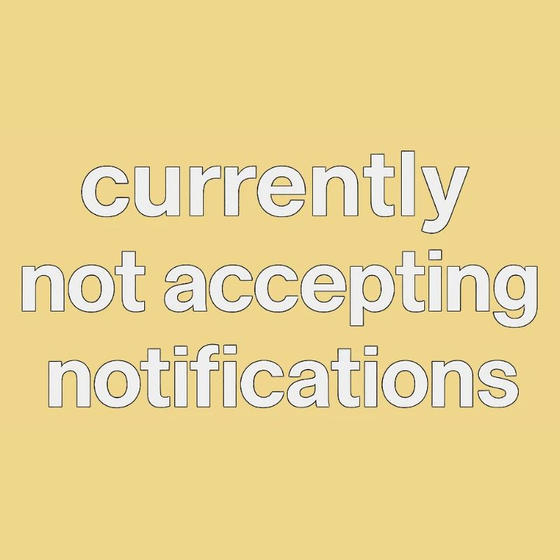 n’accepte actuellement pas les notifications