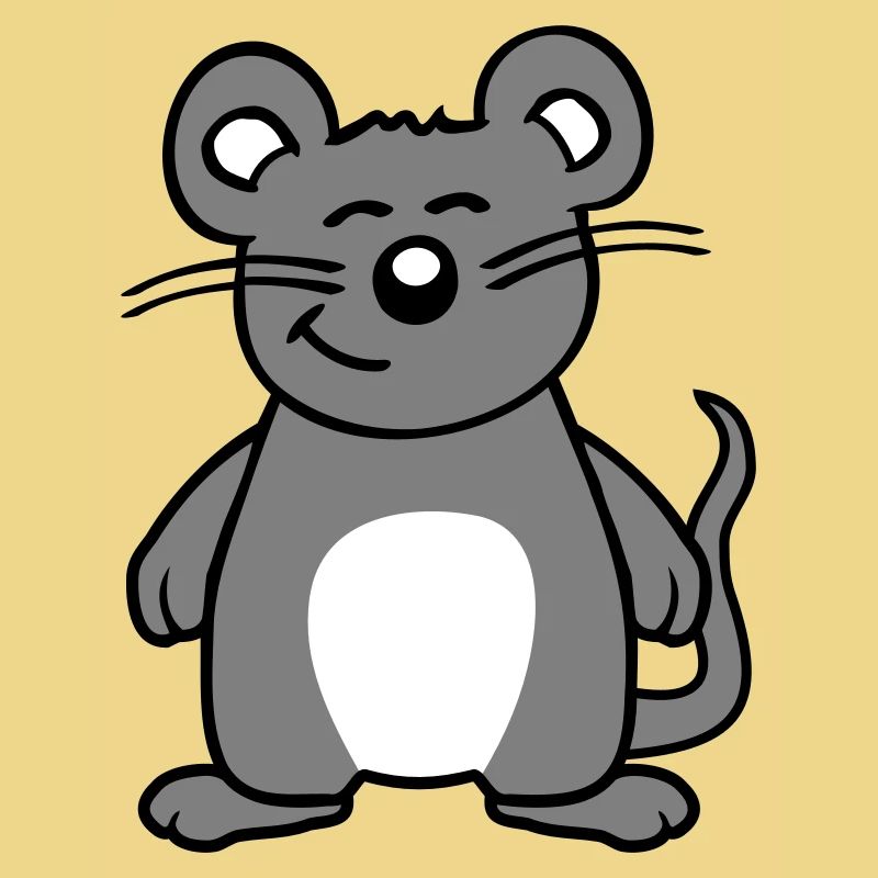 Mouse Mouse Cute Little Rat Rodent Friendly