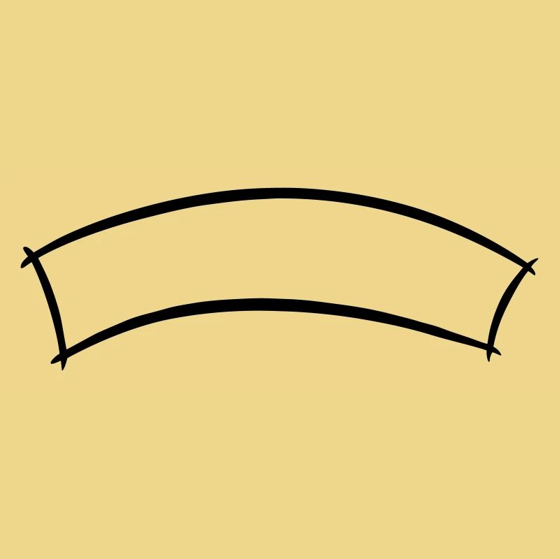 Decorative Banner, Text Frame Title/Heading