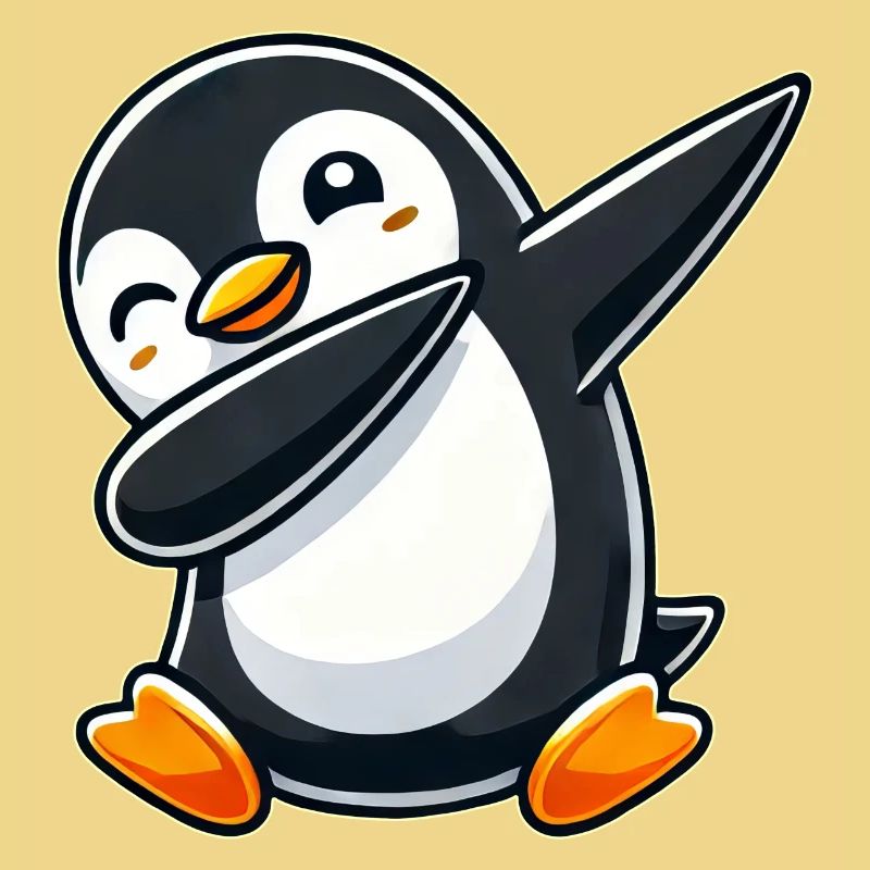 Penguin Dab A Cool Dancing Penguin Dabbing D