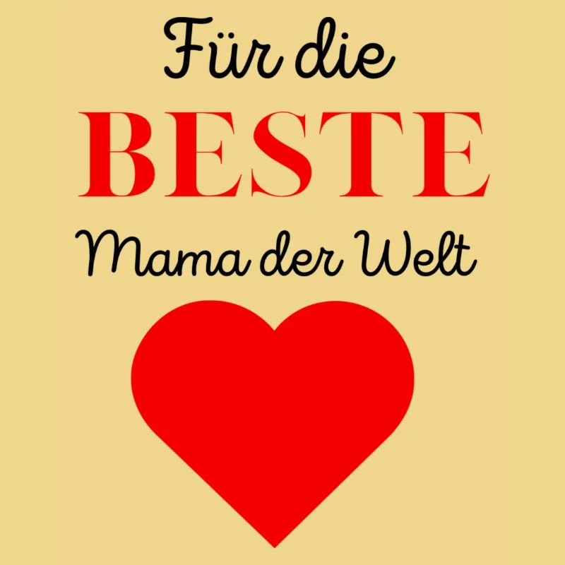 Muttertagsgeschenk „Die beste Mutter der Welt“