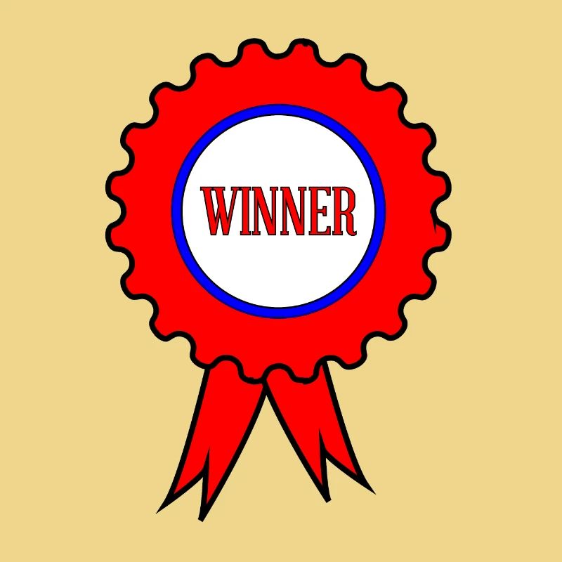 Gewinner Rote Rosette