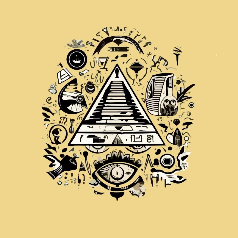 Occhio e piramide