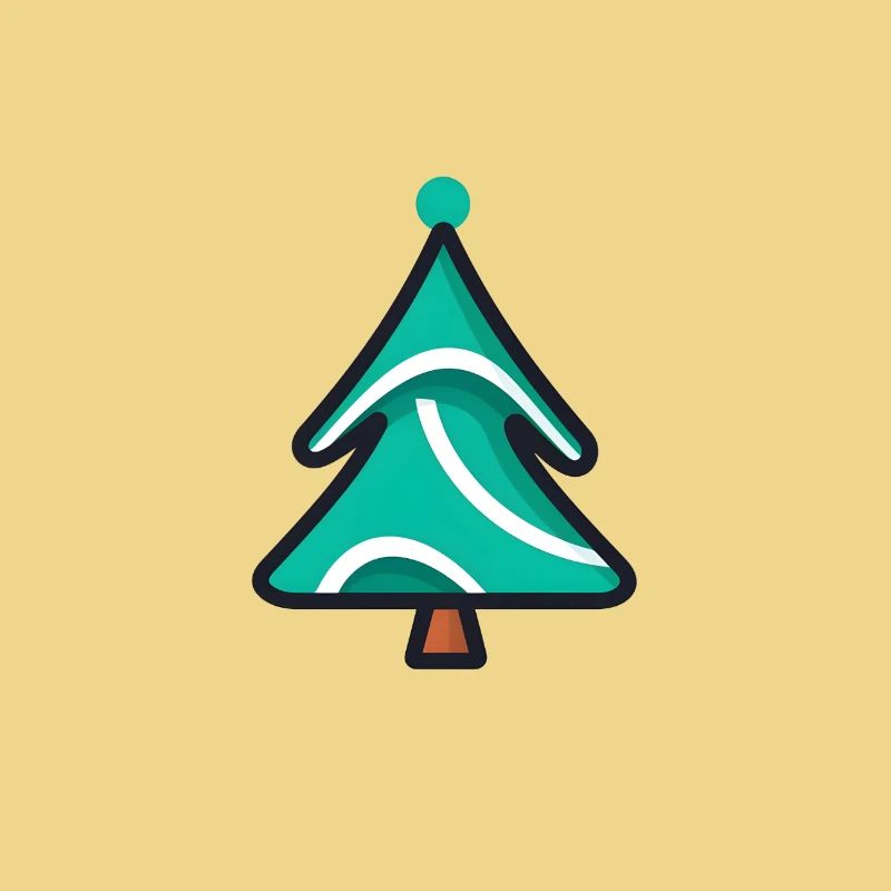 Conception d’arbre de Noël comique - arbre de Noël Crist Tree