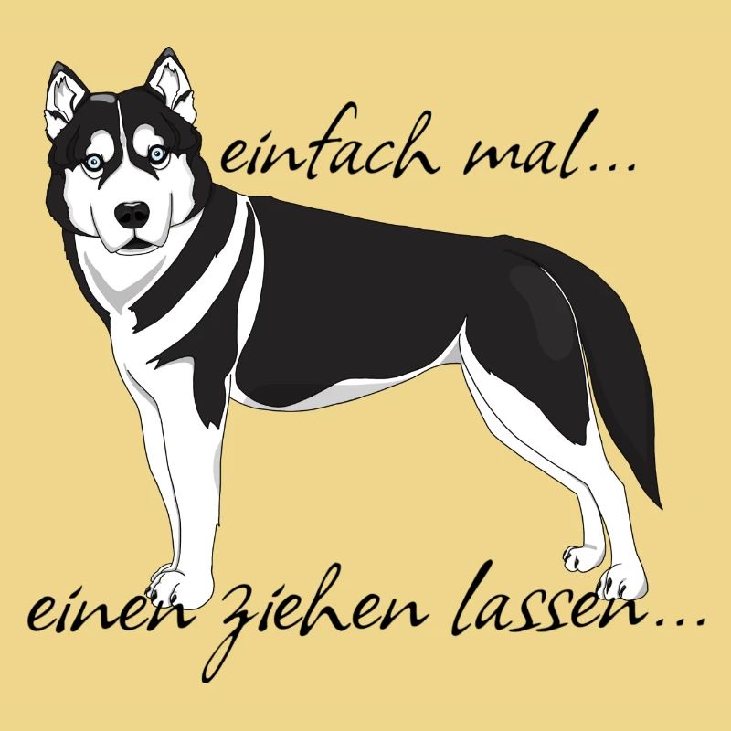Husky "einfach mal einen ziehen lassen..."