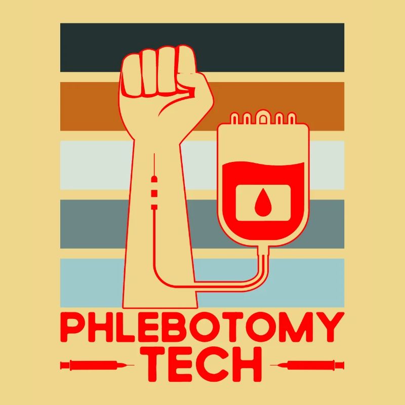 Phlebotomy Blood Sample Phlebotomist Tech Gift