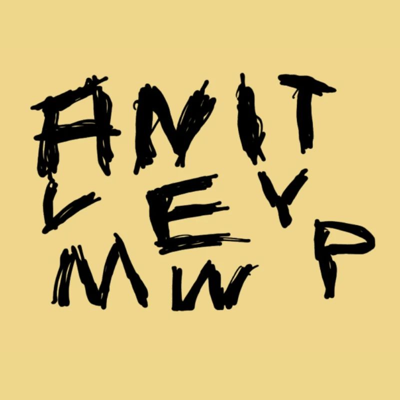 Graffiti Hand Writing Chaos Pattern