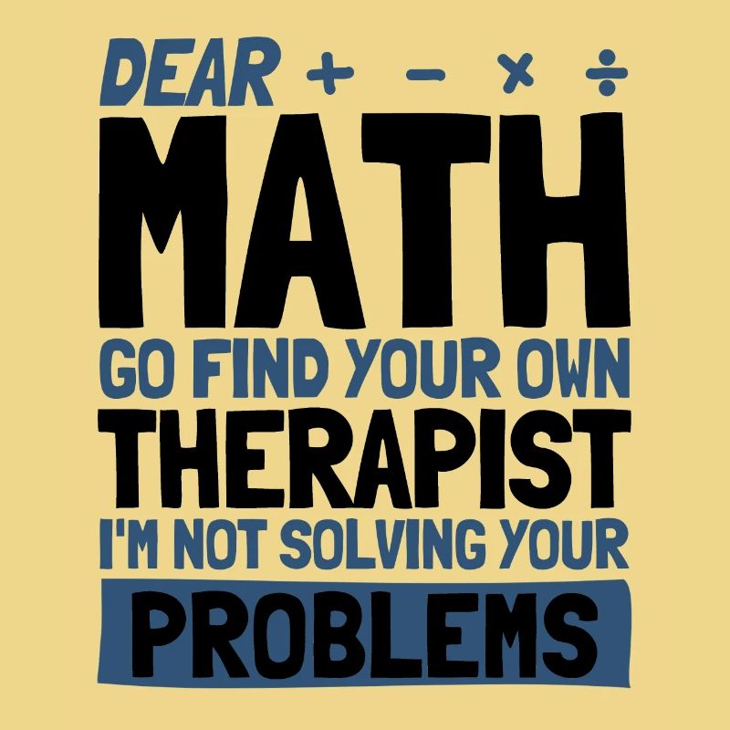 Math Mathématiques Sciences Math Cadeau