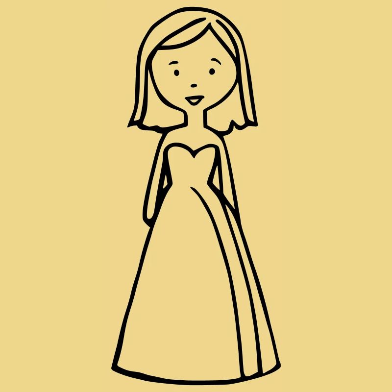 Comic Bride – Motif de mariage amusant