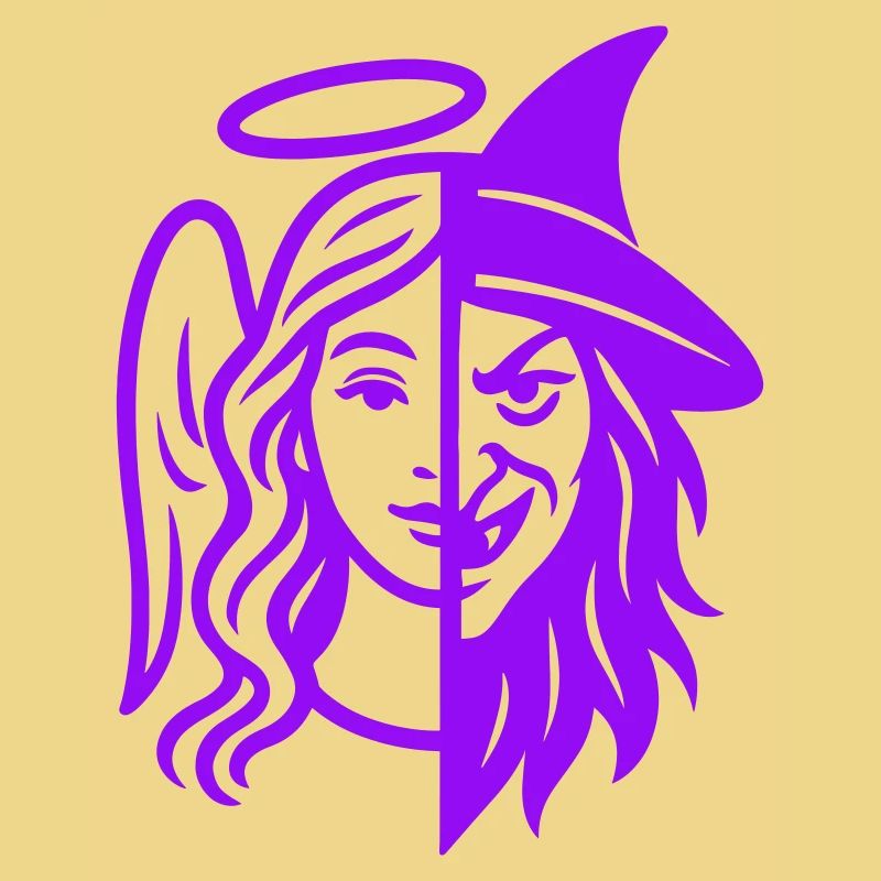 Angel Witch Duality Silhouette