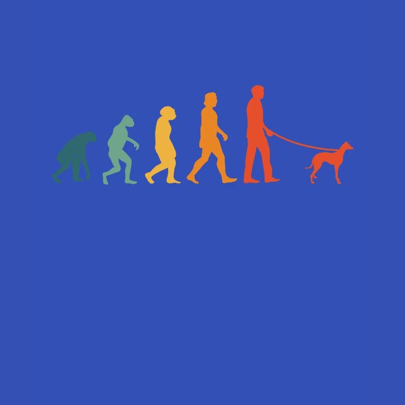 Whippet Evoluition Rétro lévriers Sighthound