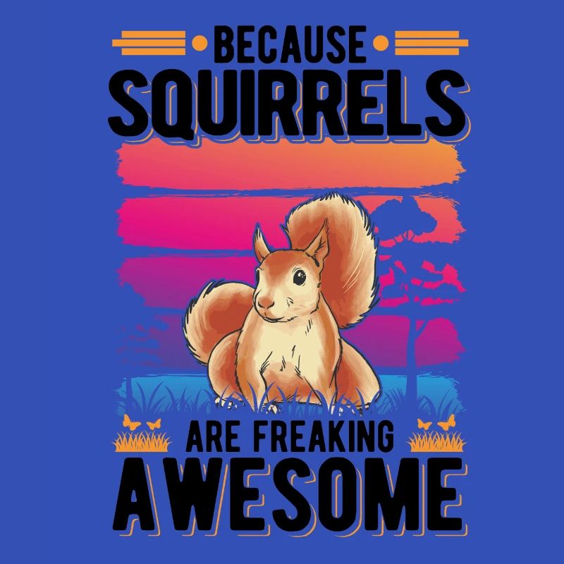 Eichhörnchen Geschenk Squirrel Grauhörnchen