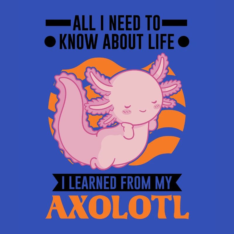 Axolotl Cadeau Queue Lurch