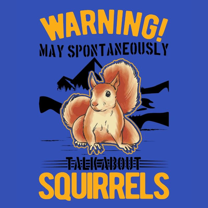 Warning Squirrel Grey Squirrel