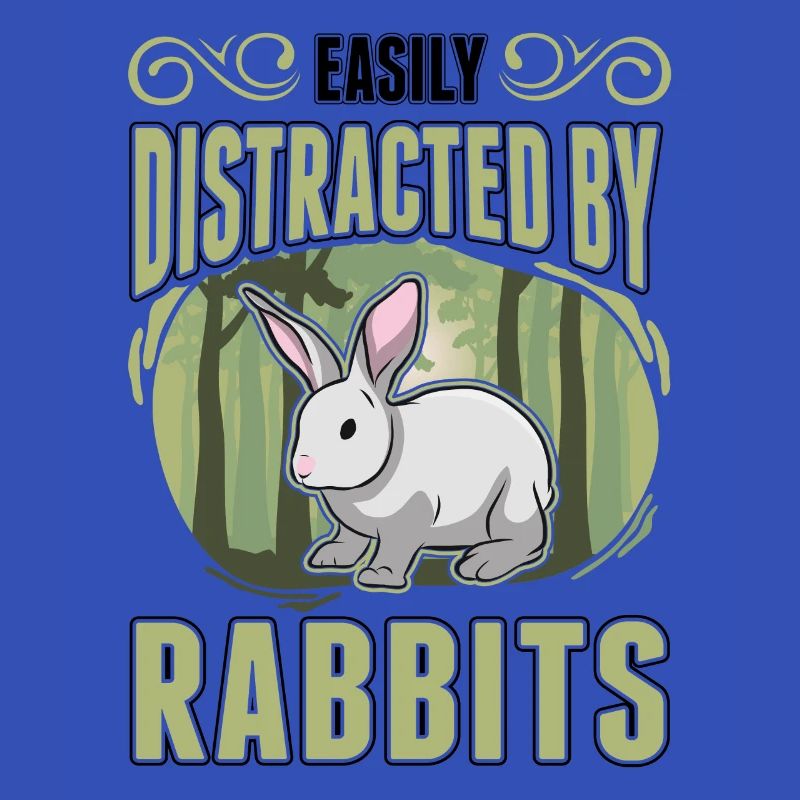 Easily distracted by Rabbits Rabbit Rabbit