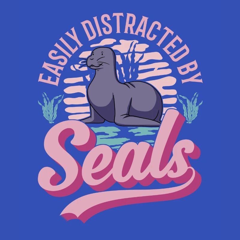 Easily distracted by Seal Robbe Seelöwe