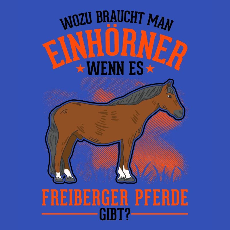 Freiberger Pferd Einhorn