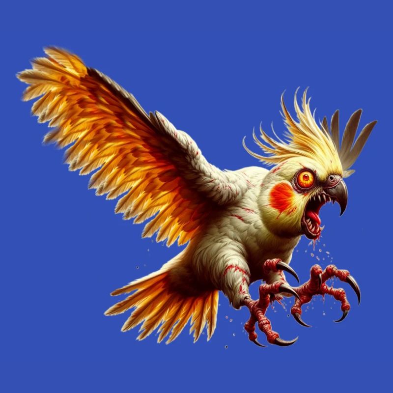 Oiseau maléfique - Calopsitte (14)