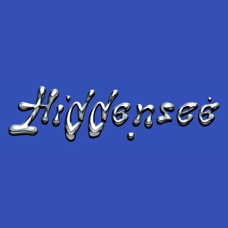 Hiddensee chrome lettering