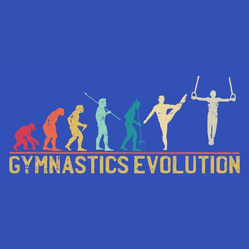 Gymnastics Evolution Graphic Tee