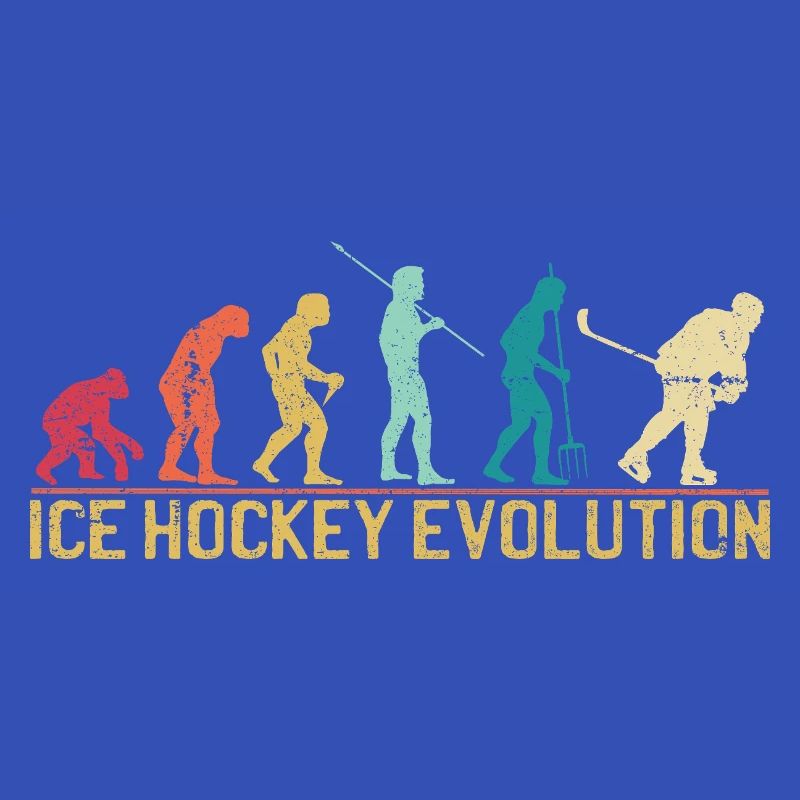 Conception de la silhouette Hockey Evolution
