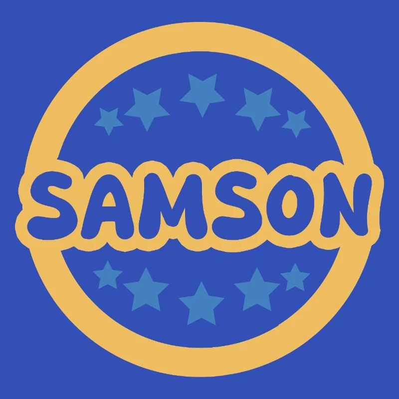 Galactic Sampson Lettering for Samson