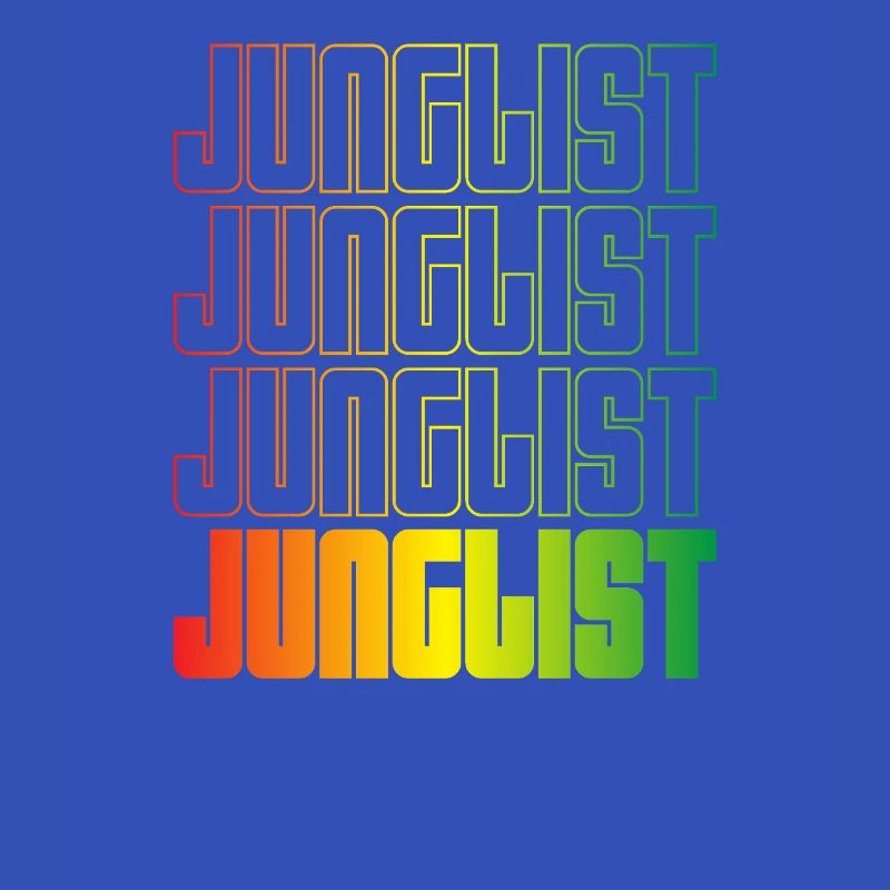 Junglist Gradient Text DNB