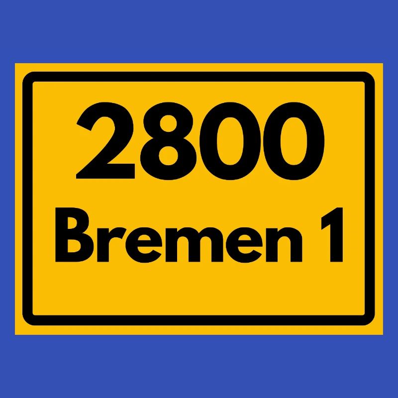 OLD POSTCODE POSTCODE RETRO 2800 BREMEN 1 – HANSE
