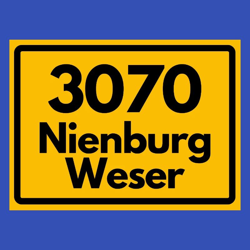 OLD POSTCODE POSTCODE RETRO 3070 NIENBURG WESER!