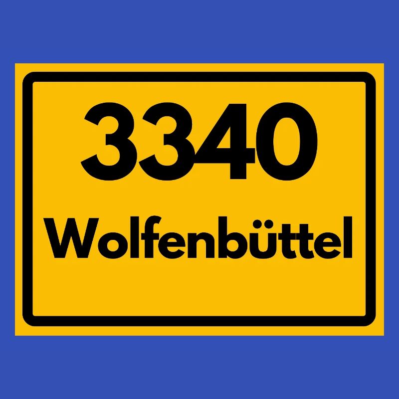 OLD POSTCODE POSTCODE RETRO 3340 WOLFENBÜTTEL