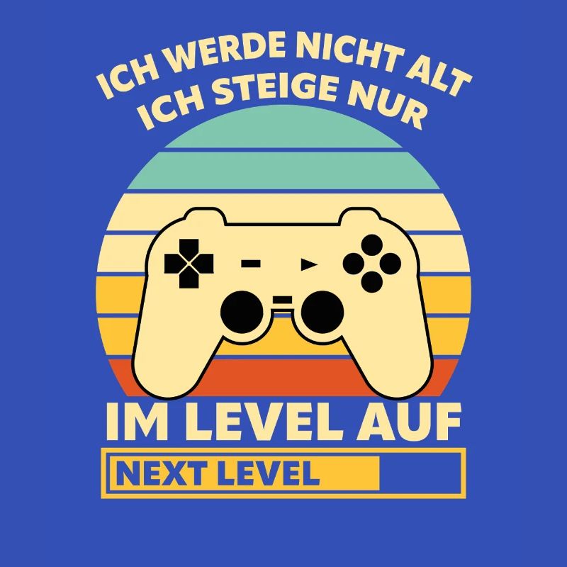 Levelaufstieg Retro-Controller Design