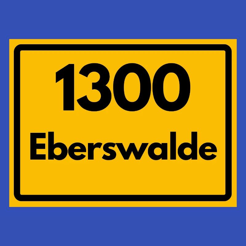 ANCIEN CODE POSTAL RÉTRO 1300 EBERSWALDE HEIMAT