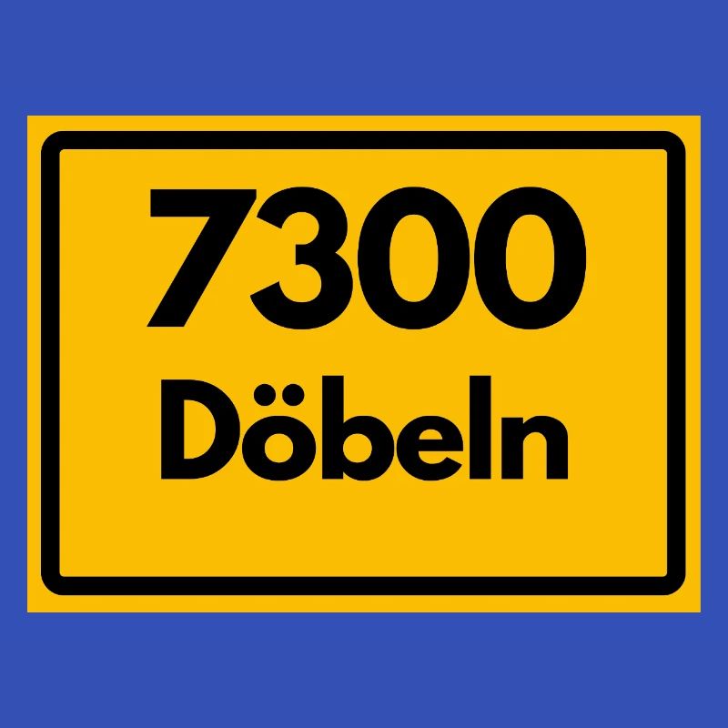 OLD POSTCODE 7300 DÖBELN SAXONY DDR OSTALGIE