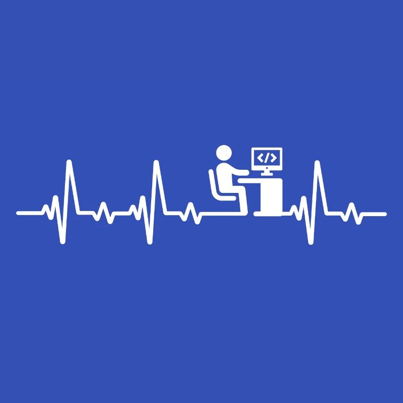 Programmeur Heartbeat Code Computer Scientist