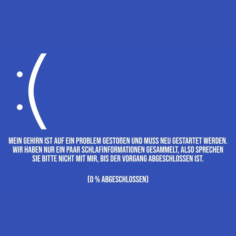Computer Blauer bildschirm error