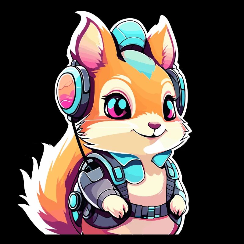 Squirrel Illustration