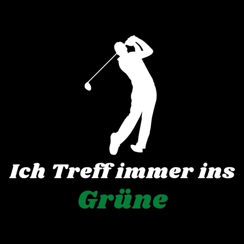 Golf Golfplatz ins grüne Geschenk