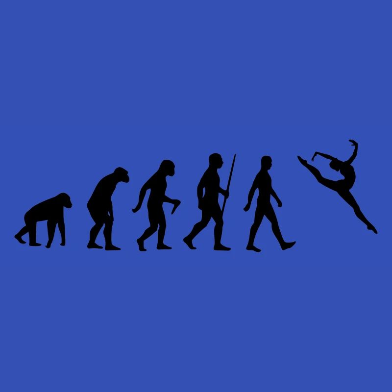 Evolution Human Monkey Ape Human - Ballet, Dancing