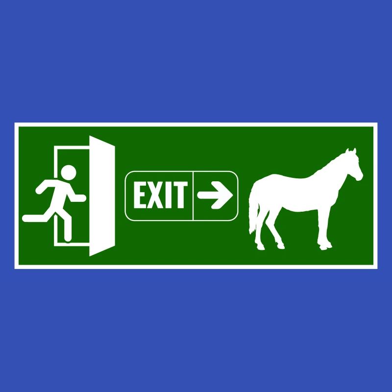 Exit raus zum pferd