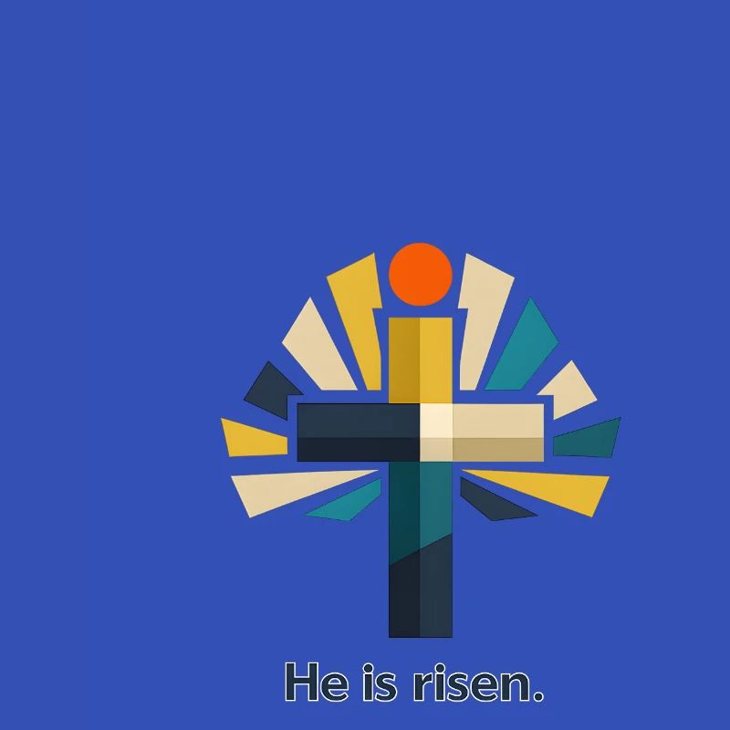 Resurrection He is Risen Easter Jesus