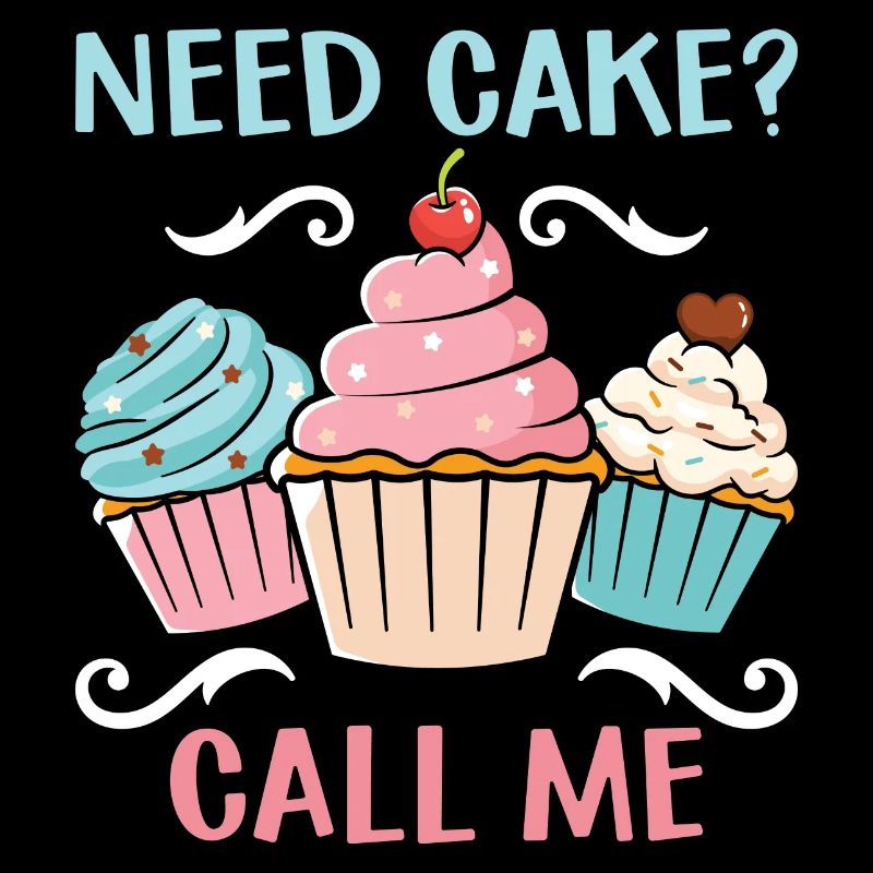 Brauchst du einen Keks oder Muffin, ruf mich an