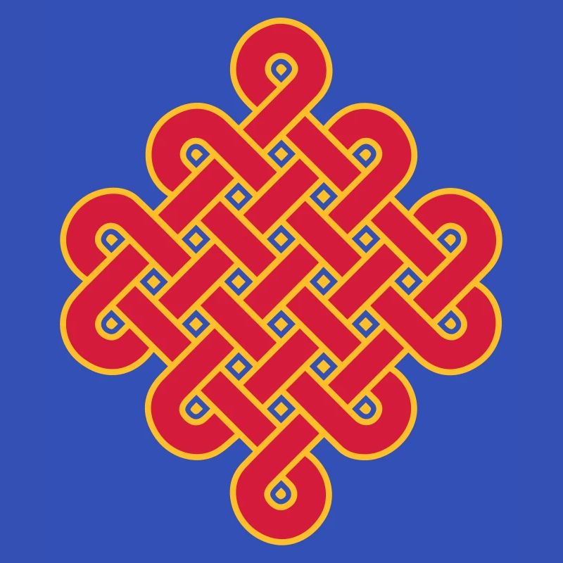 Infinity Buddhism Tibetan endless knot Celtic