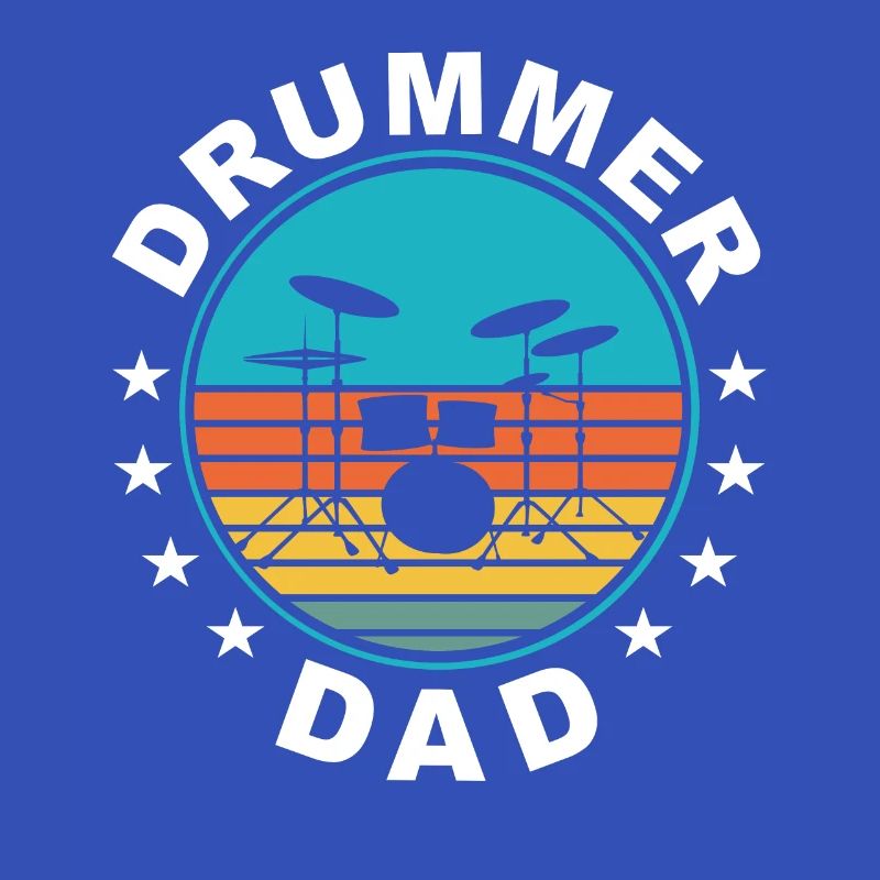 Drummer Gift Drums Dad Drummer Dad