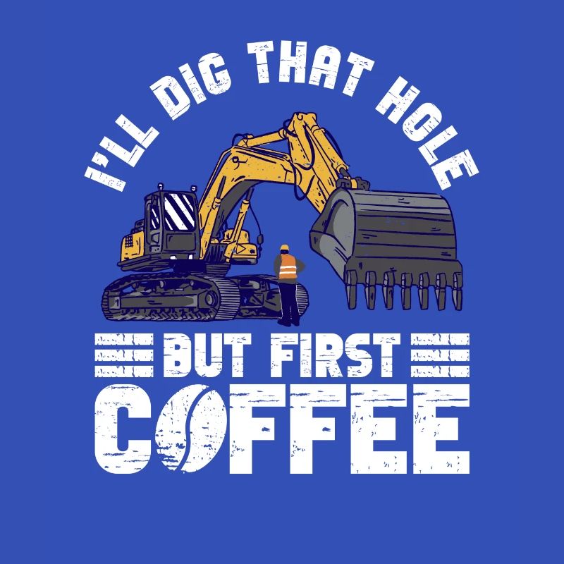 Bagger Baggern Baggerfahrer